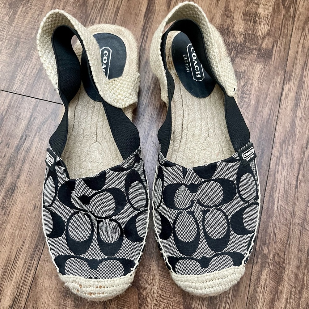 Coach Flat Espadrilles